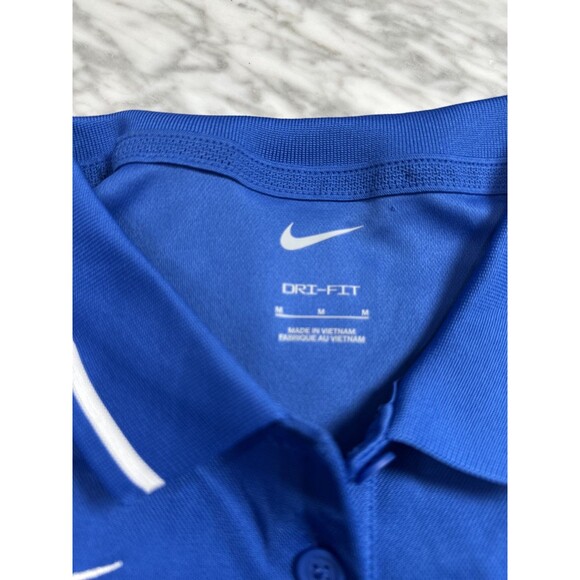 Nike Dri Fit Blue Duke Blue Devils Polo Shirt Women's Medium DZ8413 480 NEW - Picture 6 of 7